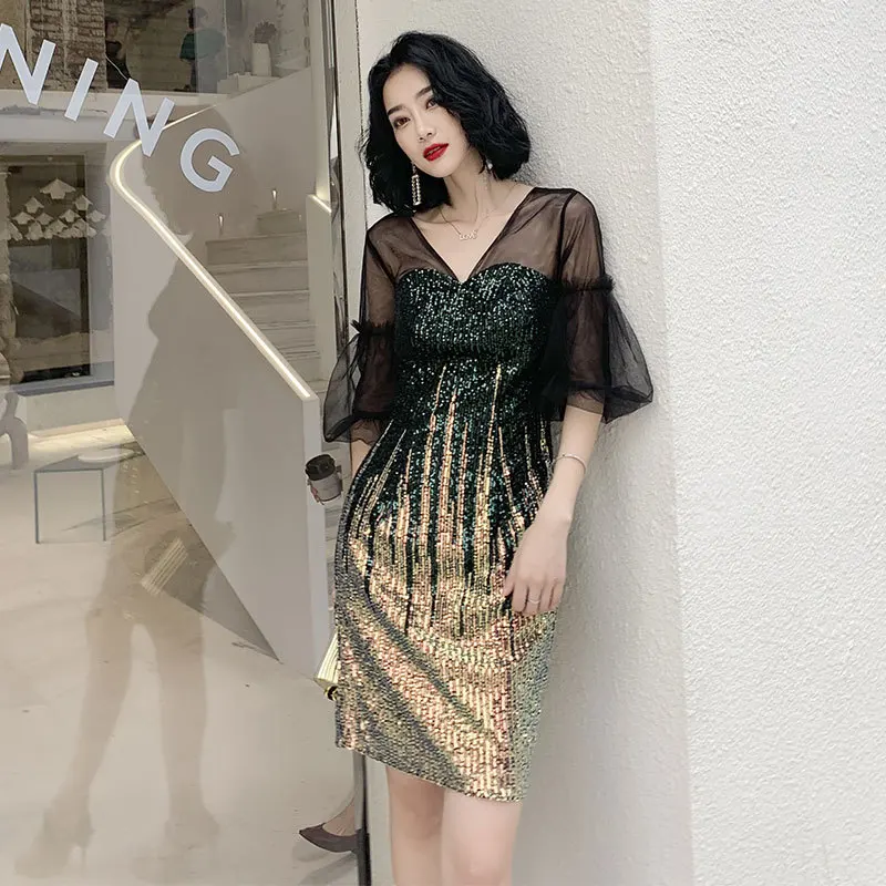 Новинка роскошное облегающее пикантное вечернее платье Qipao вечерние платья