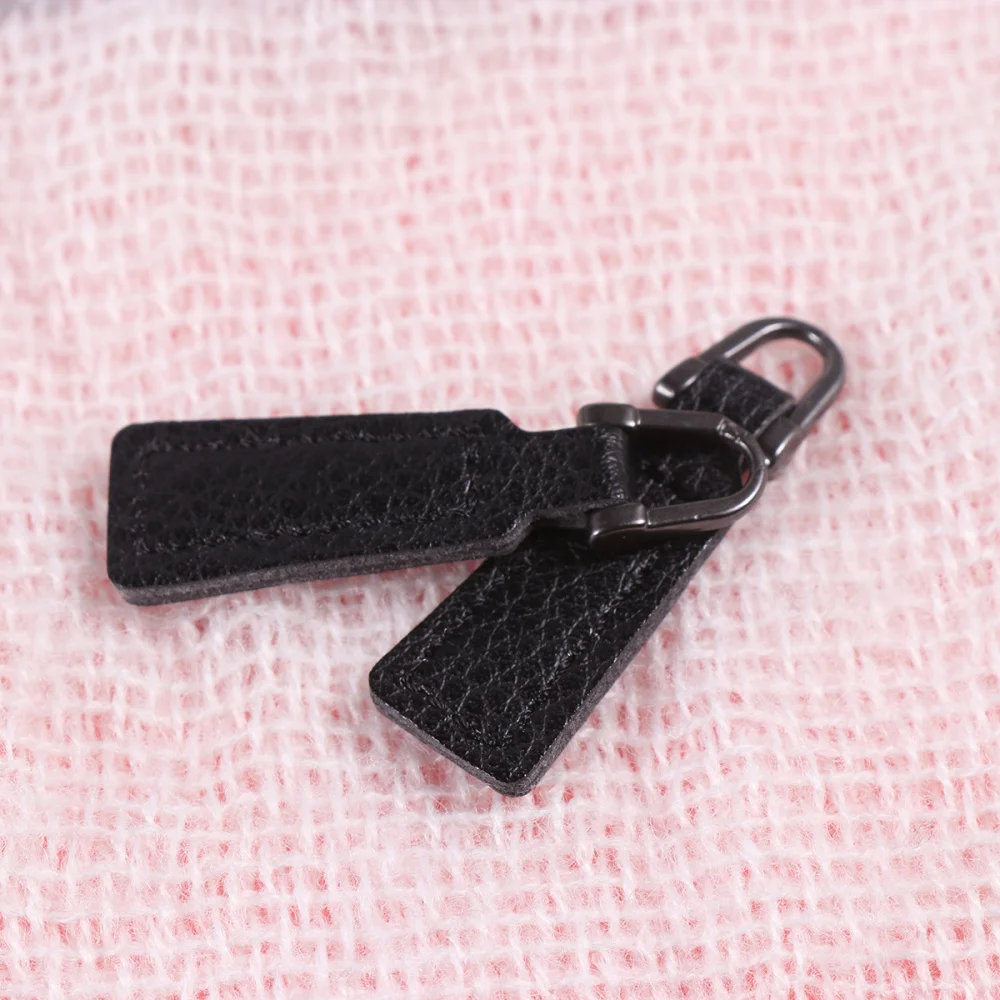 

20PCS Zipper Pullers DIY Luggage Clothing Accessories PU Zipper Pulls Bags Suitcases Zipper Head Universal Zipper Heads for Stor