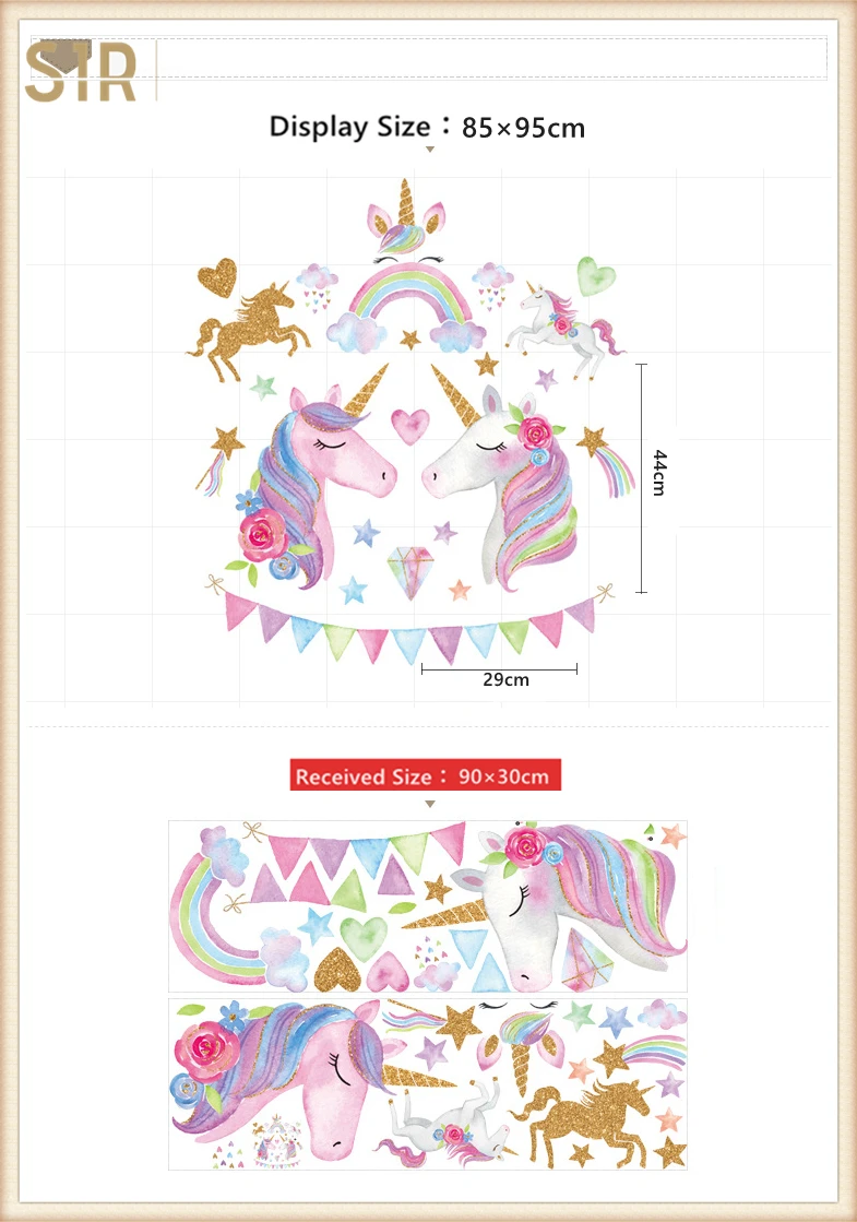 

Wall Stickers for Kids and baby Rooms 3D Art Wall Stickers Bedroom Wall Stickers Room Decoration Wall Sticker Rooms Decoration 4