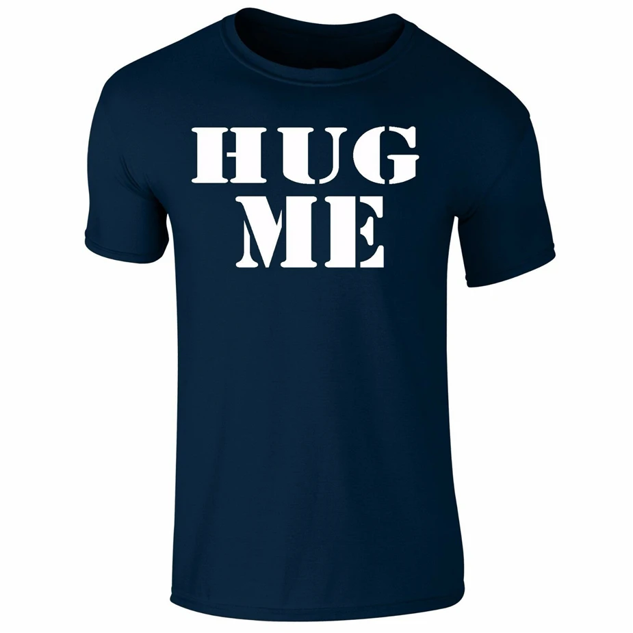 Забавная футболка Hug Me топ Tumblr новинка рождественский подарок секретный санта