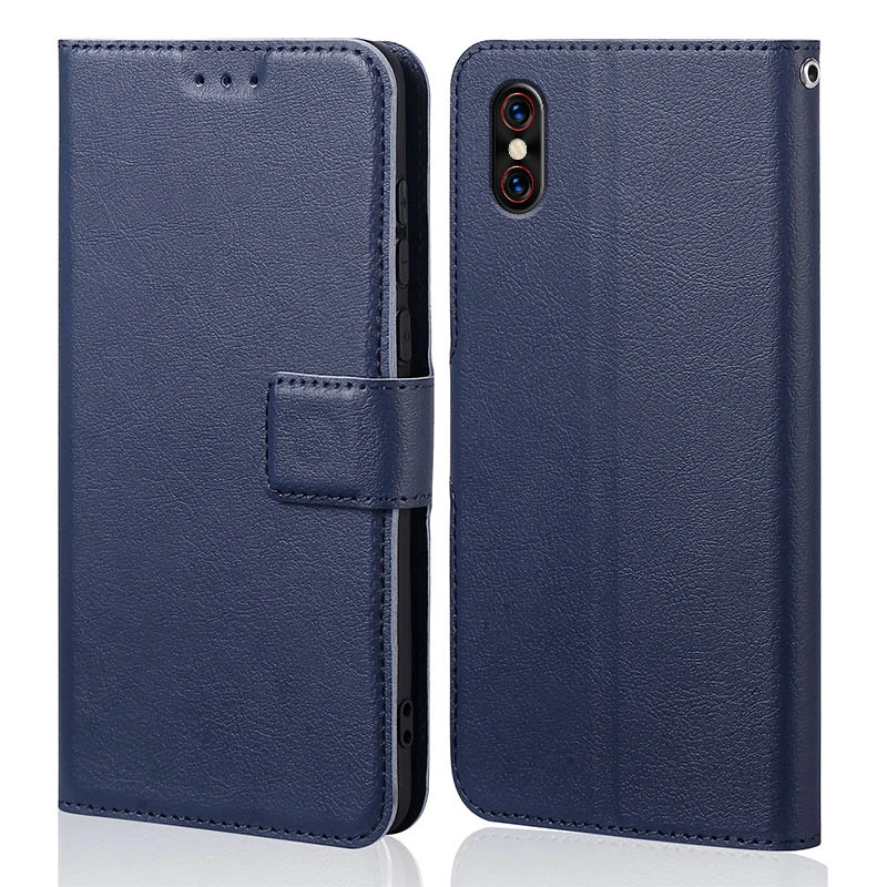 

Роскошный кожаный чехол для Xiaomi Mi 8 Pro, Магнитный флип-чехол с держателем для карт, чехол для Mi 8 Pro, кошелек, чехол из искусственной кожи с отде...