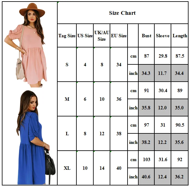 

VICABO Woman Dresses O-neck Loose Casual Summer Dresses Short Sleeve Mini Vestidos Pleated Ladies Dress