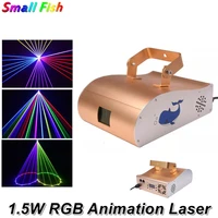 1 5w rgb animation laser light laser beam scans dmx dj dance bar home party disco stage effect lighting dj equipments data show