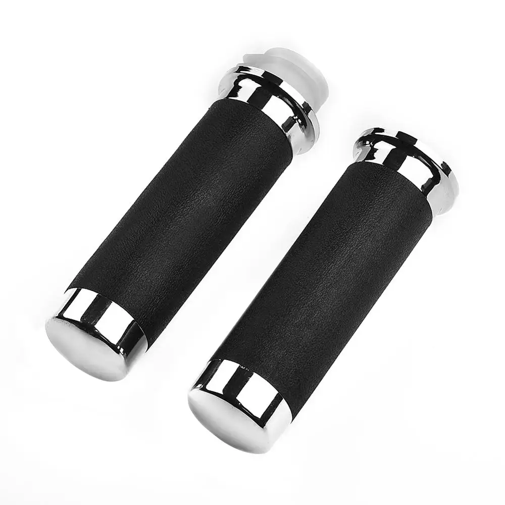 2 шт. пара Черная рукоятка для мотоцикла 25 мм Honda Shadow VT/NV/VRX/XVS 200/400/600/750/1100/1300 Magna |