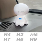 Фигурка автомобиля с качающейся головой, украшение большие куклы героев, игрушки для Haval F5 F7 F7x H2 H4 H5 H6 H7 H9 H4 pro Jolion WEY