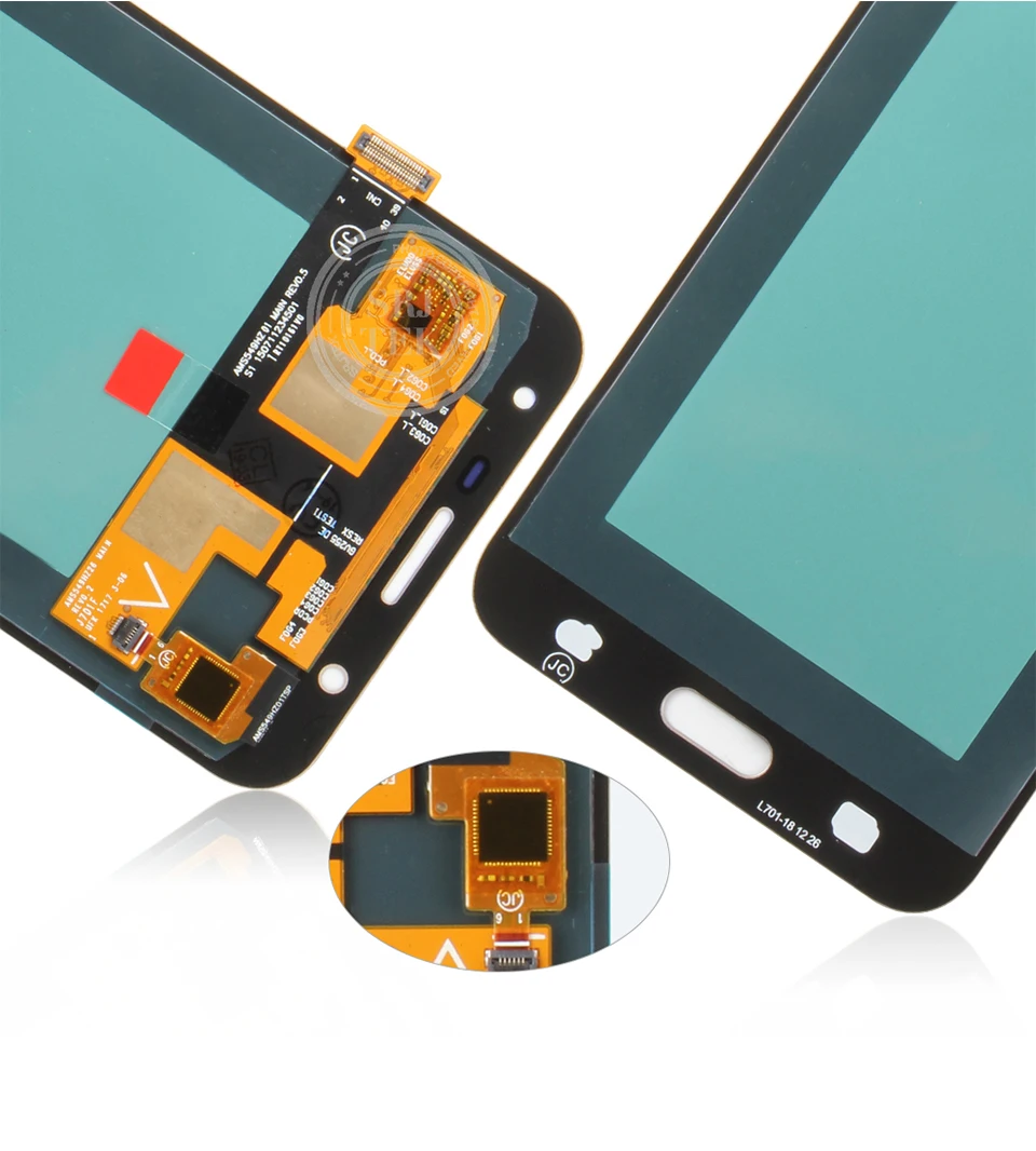 AMOLED для samsung Galaxy J7 Neo lcd J701 j701f дисплей экран дигитайзер сборка с сенсорным датчиком запасные части