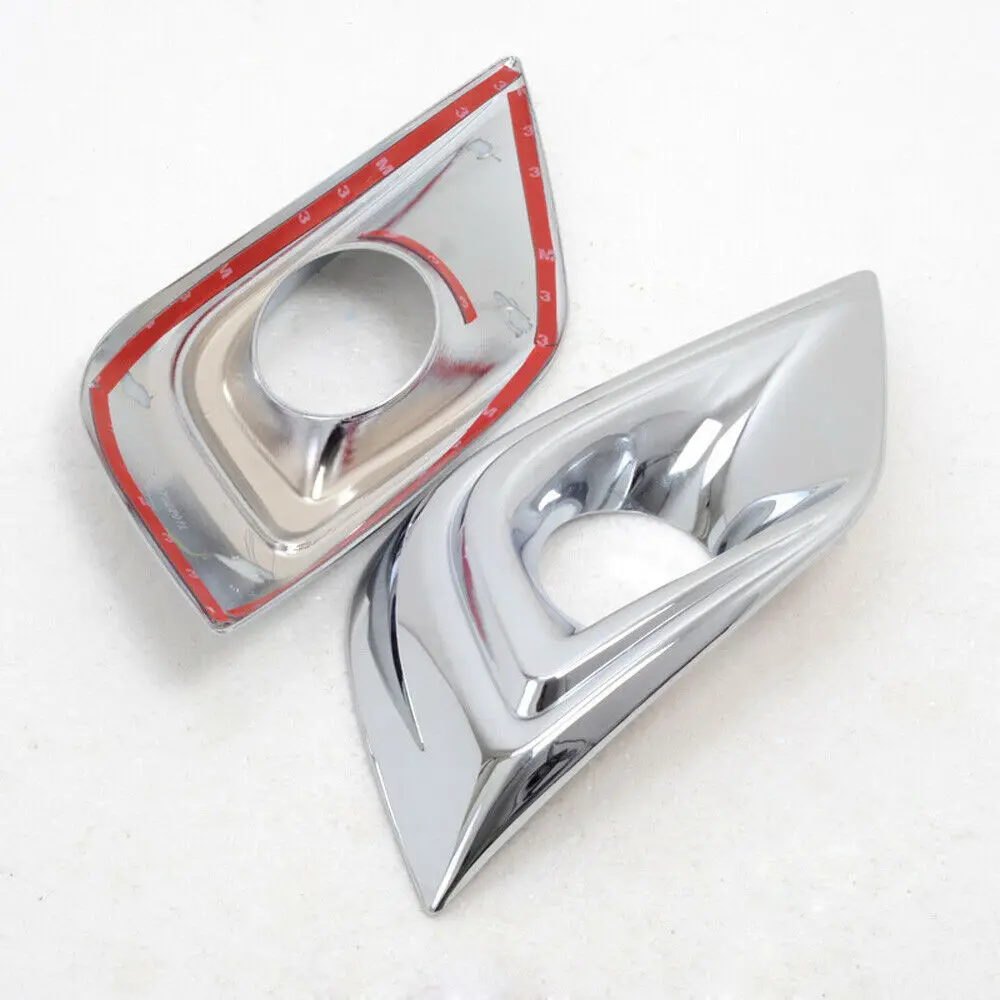 

For Nissan Murano 2015-2018 Chrome Front Fog Light Lamp Cover Trim Molding