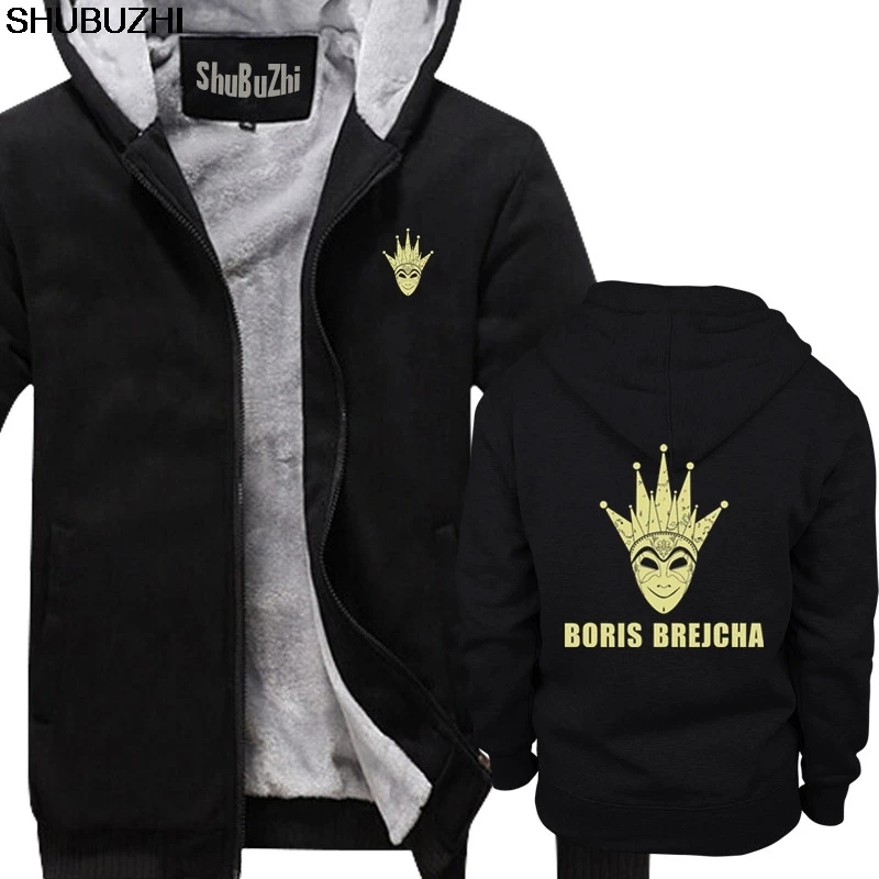 

DJ BORIS BREJCHA hoodie High-Tech Minimal Techno Music Unisex A37 Cartoon winter thick hoodies New Fashion autumn hoody sbz1408