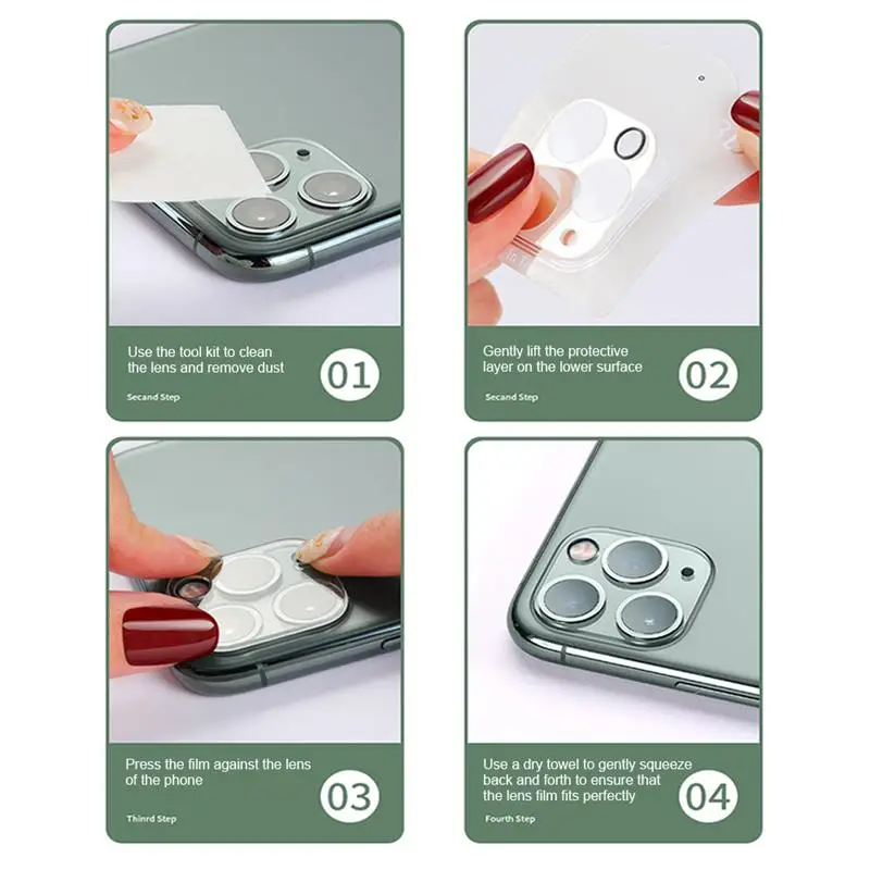 

Ultra-thin 9H Tempered Glass HD Anti-scratch Camera Lens Protector for iPhone 12mini/12 Pro Max/12 Pro/12