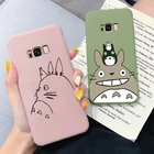 Чехол для Samsung Galaxy A12 A72 A52 A51 A50 A21S A32 A31 A30 A42 A41 A40 A71 A70 A91 A11 A10 A02S A6 A7 A9 2018 Аниме Сумка Тоторо