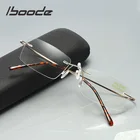 Бифокальные прогрессивные очки для чтения iboode из сплава для мужчин и женщин, очки для дальнозоркости с защитой от синего излучения, с диоптриями + 1,0 1,5