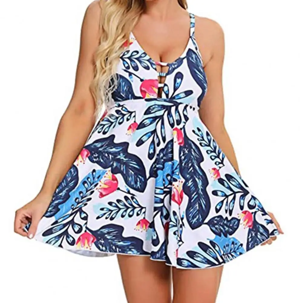 Женский купальник с глубоким V-образным вырезом и чашками пуш-ап |