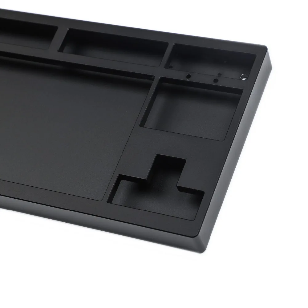 CNC Анодированный Алюминиевый Чехол в виде ракушки для filco CM Cooler Master 87 Механическая клавиатура без ключа, включая съемный USB модуль