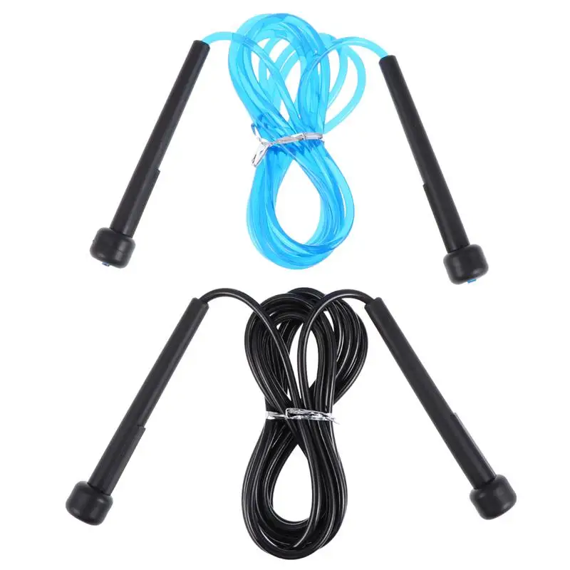 2 шт. скакалки из ПВХ прочные профессиональные пластиковые ручки Скакалка