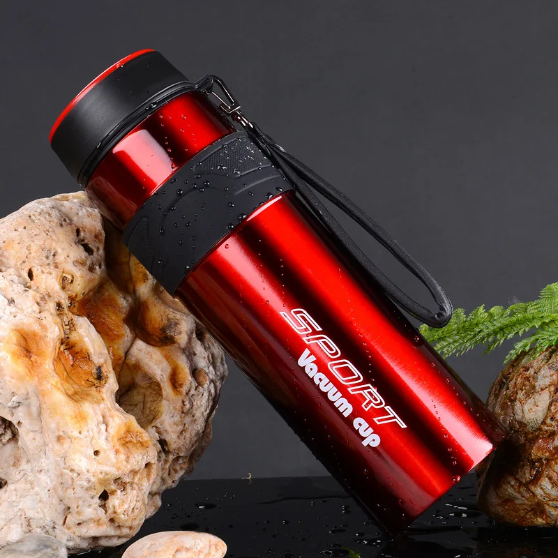 1Л чайник для воды вакуумная изоляционная бутылка 304 Термокружка Из Нержавеющей