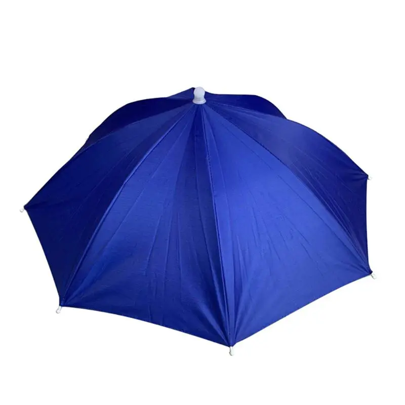 

Fishing Umbrella Hat Folding Sun Rain Cap Adjustable Multifunction Outdoor