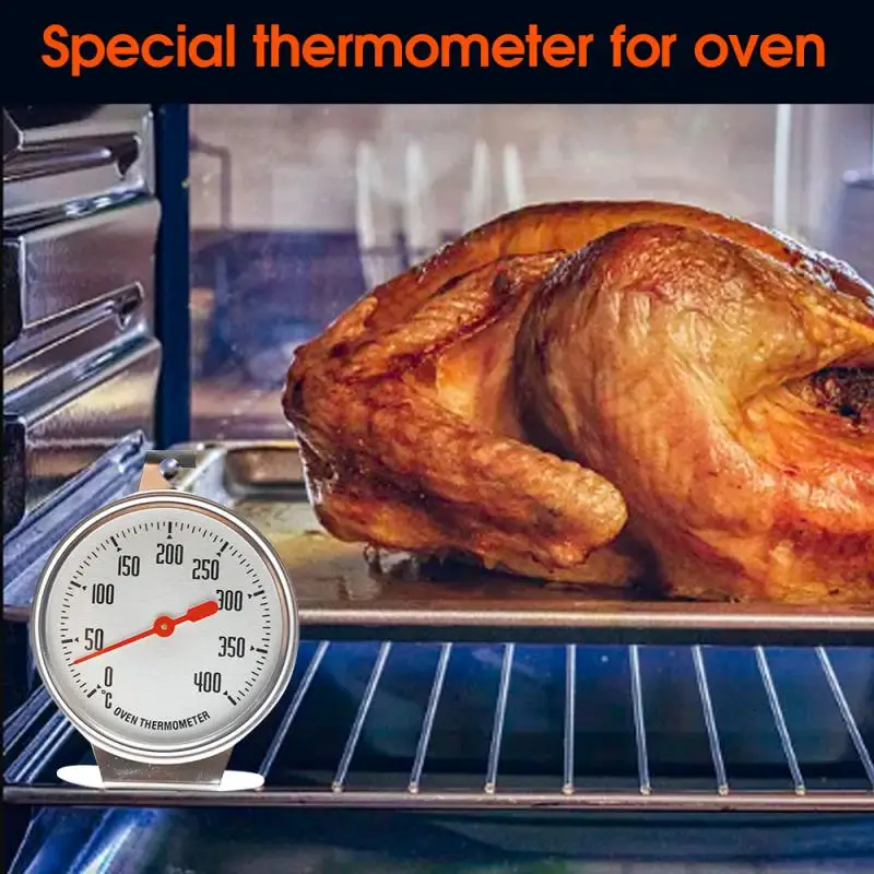 0-400℃ Special Oven Thermometer Stainless Steel Food Cooking Tool Meat Temperature Measuring Device New Baking | Инструменты