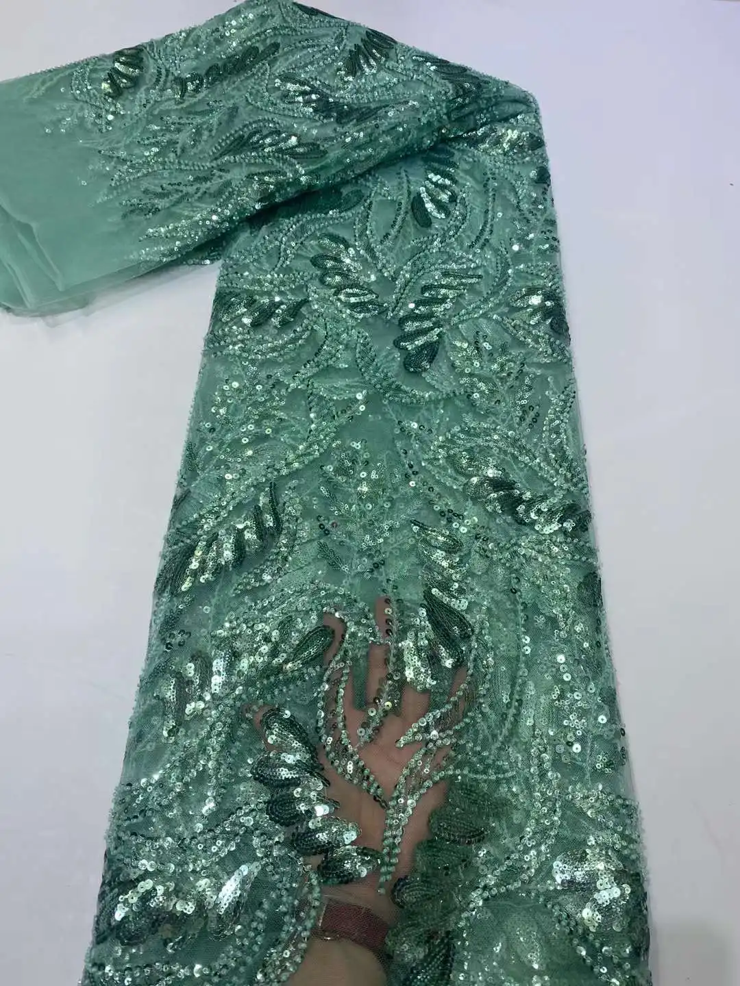 Новое поступление на весну и лето французское кружево 6JRB-12401 африканский тюль