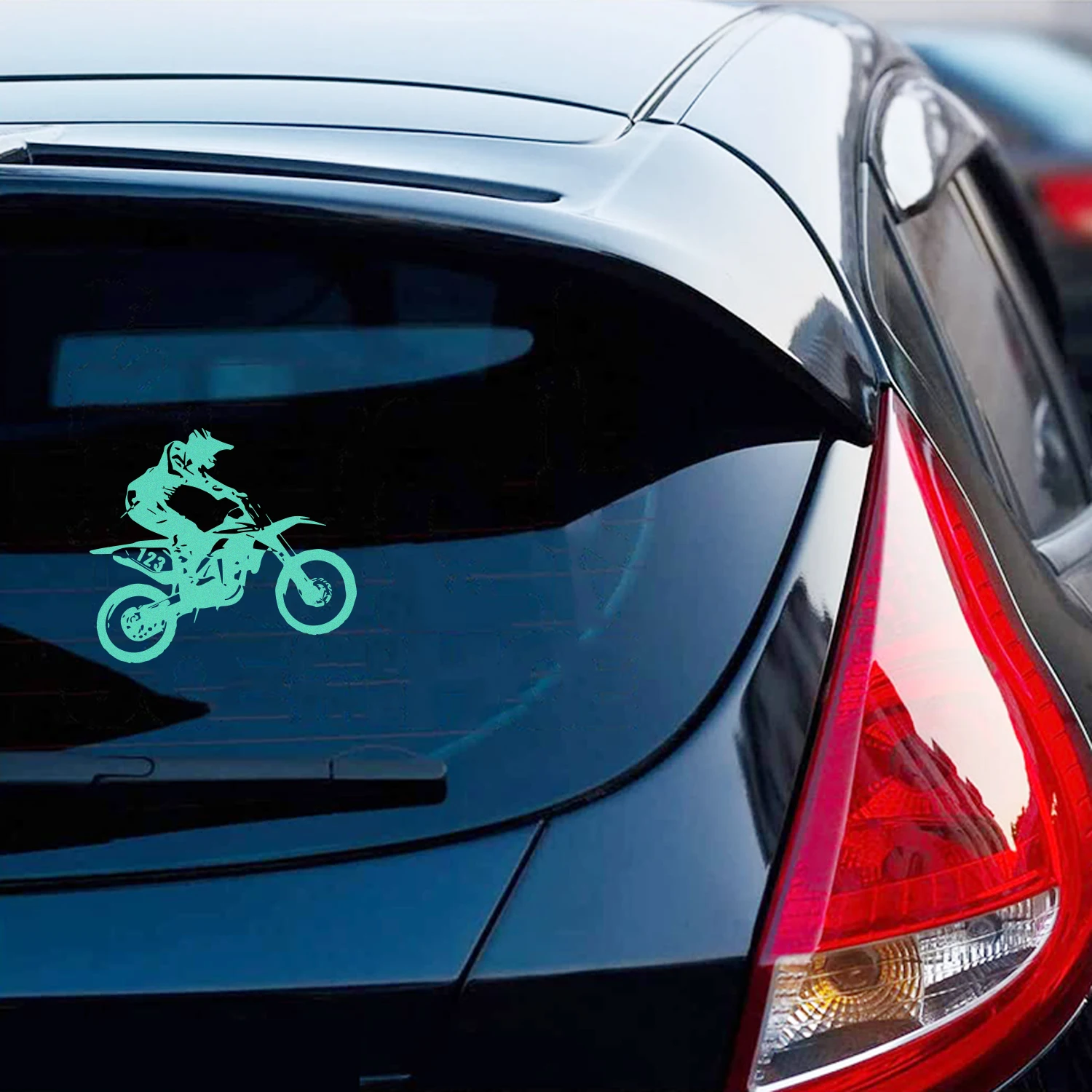 Наклейки на автомобиль наклейки мотоцикл для мальчика наклейка бампер