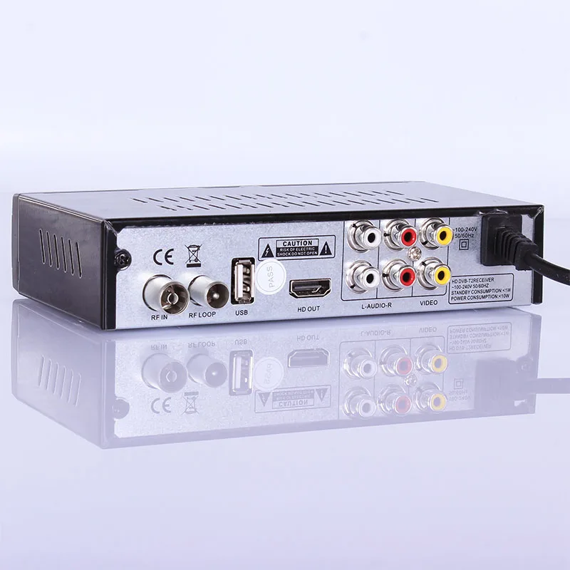 HDOPENBOX ТВ ресивер H.264 MPEG4 DVB T2 тюнер с поддержкой C IP TV Youtube двойной USB разъем
