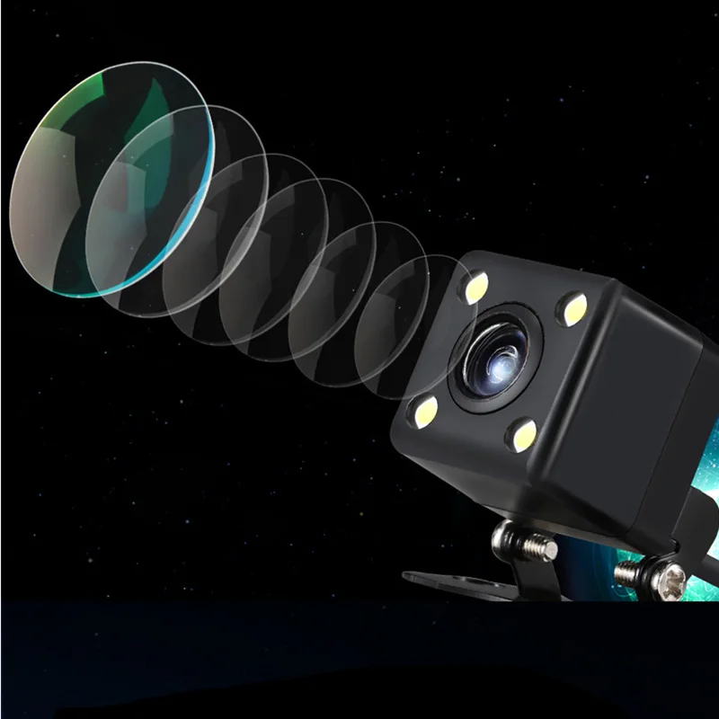 

IP67 Waterproof Infrared Car Rear View Camera 140 Degree Auto Reversing Parking Monitor 8 LED Night Vision CCD HD Video