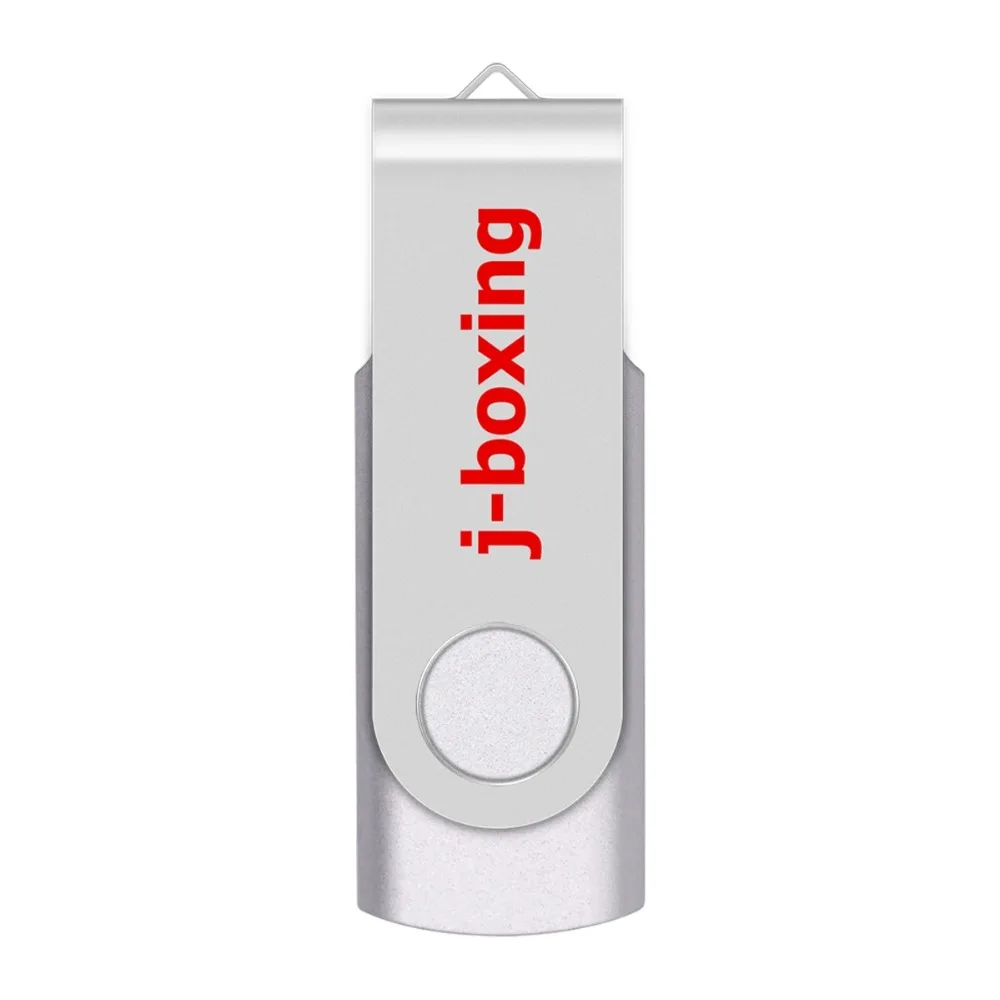 J-бокс, 100 шт., 16 ГБ, USB флеш-накопитель, складной, металлический USB флеш-накопитель, карта памяти, Вращающаяся ручка-накопитель, полная емкость, 64 Мб-32 Гб, ПК