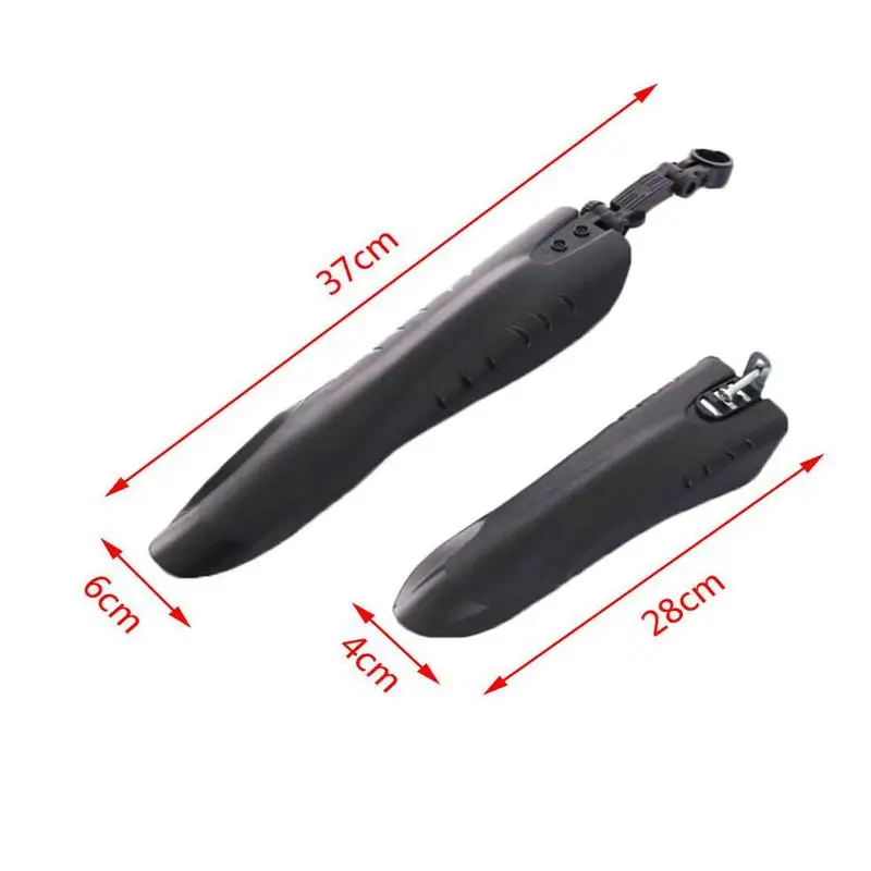 High-quality Bicycle Fenders Widened Quick-release Plates Mudguards Road Portable Flashers Simple Mud-removal Bike D1F2 | Спорт и