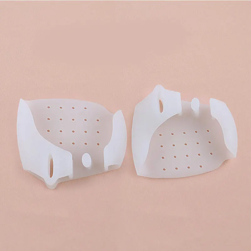 

2pcs Forefoot Pads Spreader For Overlapping Toe Separator Ball of Foot Cushions Foot Care Toe Sleeve Correction Split Toe Sleeve