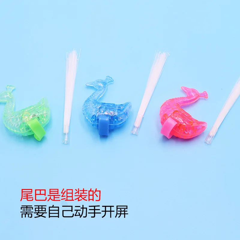 1 шт. милые павлиньи неоновые светодиодные светящиеся палочки для праздника