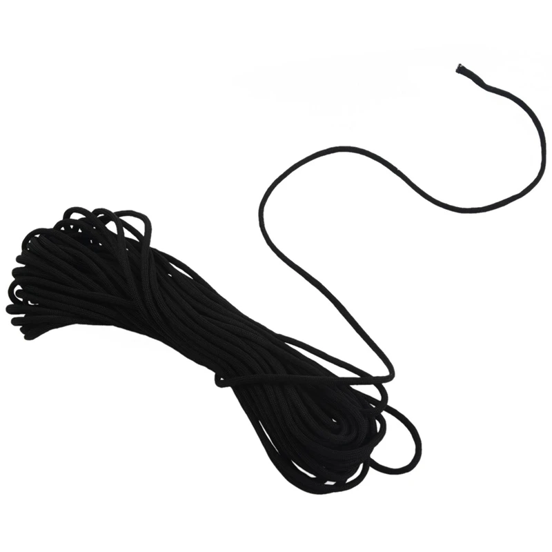 

1 Pcs ROPE 5Mm Diameter Cord Black Tent Cord & 2 Pcs Mountain Bike Bicycle Cycling Front Rear Mudguard