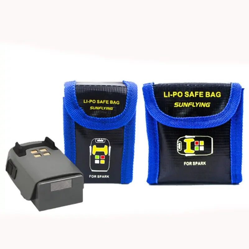 Для DJI SPARK Drone Lipo чехол с литиевой батареей Взрывозащищенная безопасная сумка для хранения противопожарная защитная коробка термостойкость
