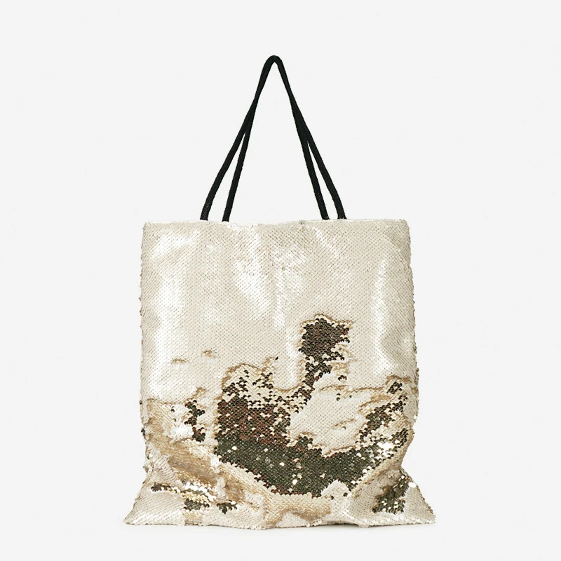 Женская сумка с блестками новинка 2019 модная на плечо однотонная через