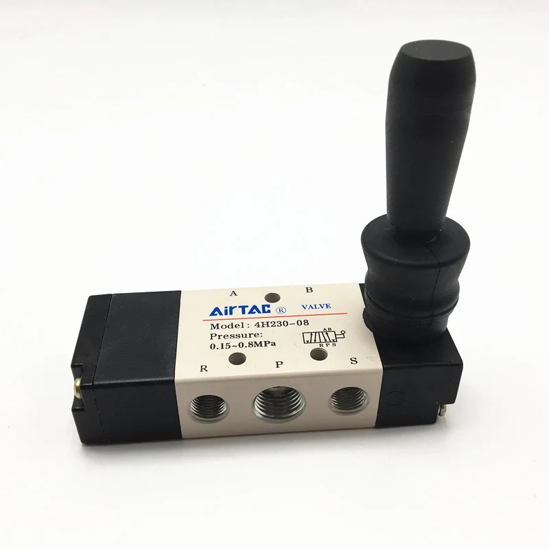 4H210-08 DC24V 4H230-08 качественный электромагнитный клапан пневматические компоненты ручной рычаг клапан 4H Серия