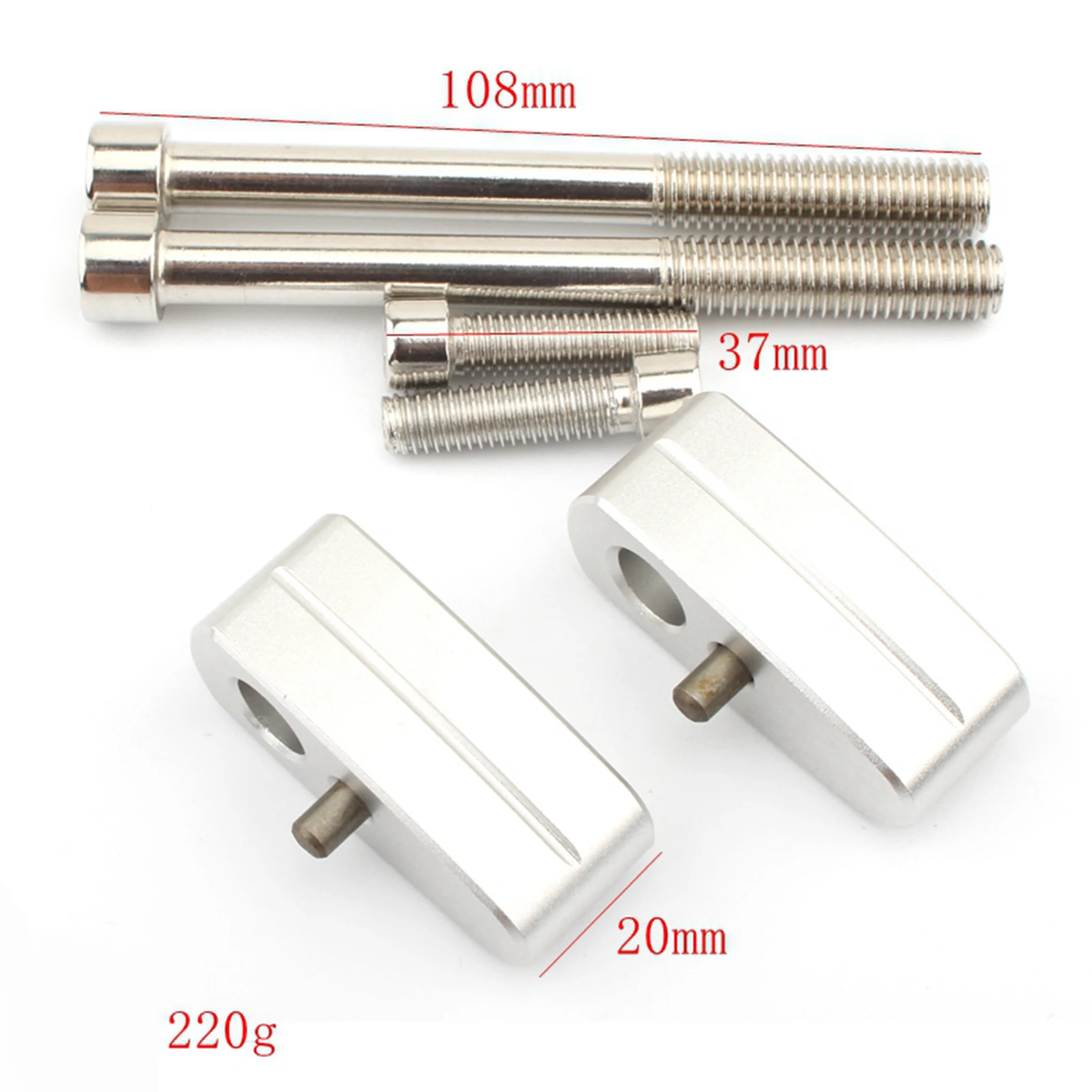 

1Pair Motorbikes Handlebar Riser for R NINE T Pure 17-20 Urban G/S 18-20
