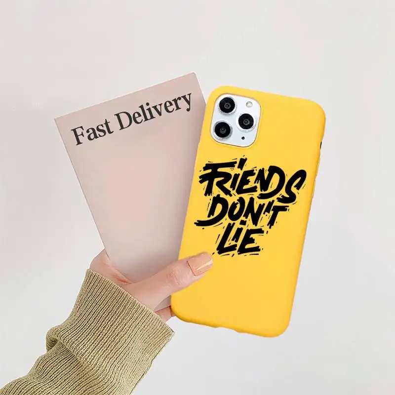 

TV series Stranger things Phone Case Candy Color for iPhone 6 7 8 11 12 s mini pro X XS XR MAX Plus