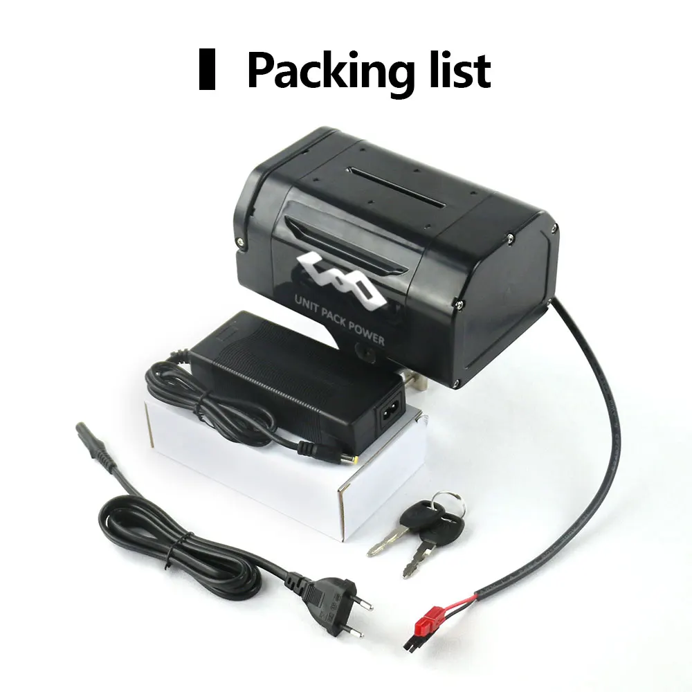 Seat Post eBike Battery 36V 10Ah 12Ah 14Ah With 18650 Samsung Li-ion Cell for Bafang TSDZ2 250W 350W 500W Electric Bicycle Motor | Спорт и