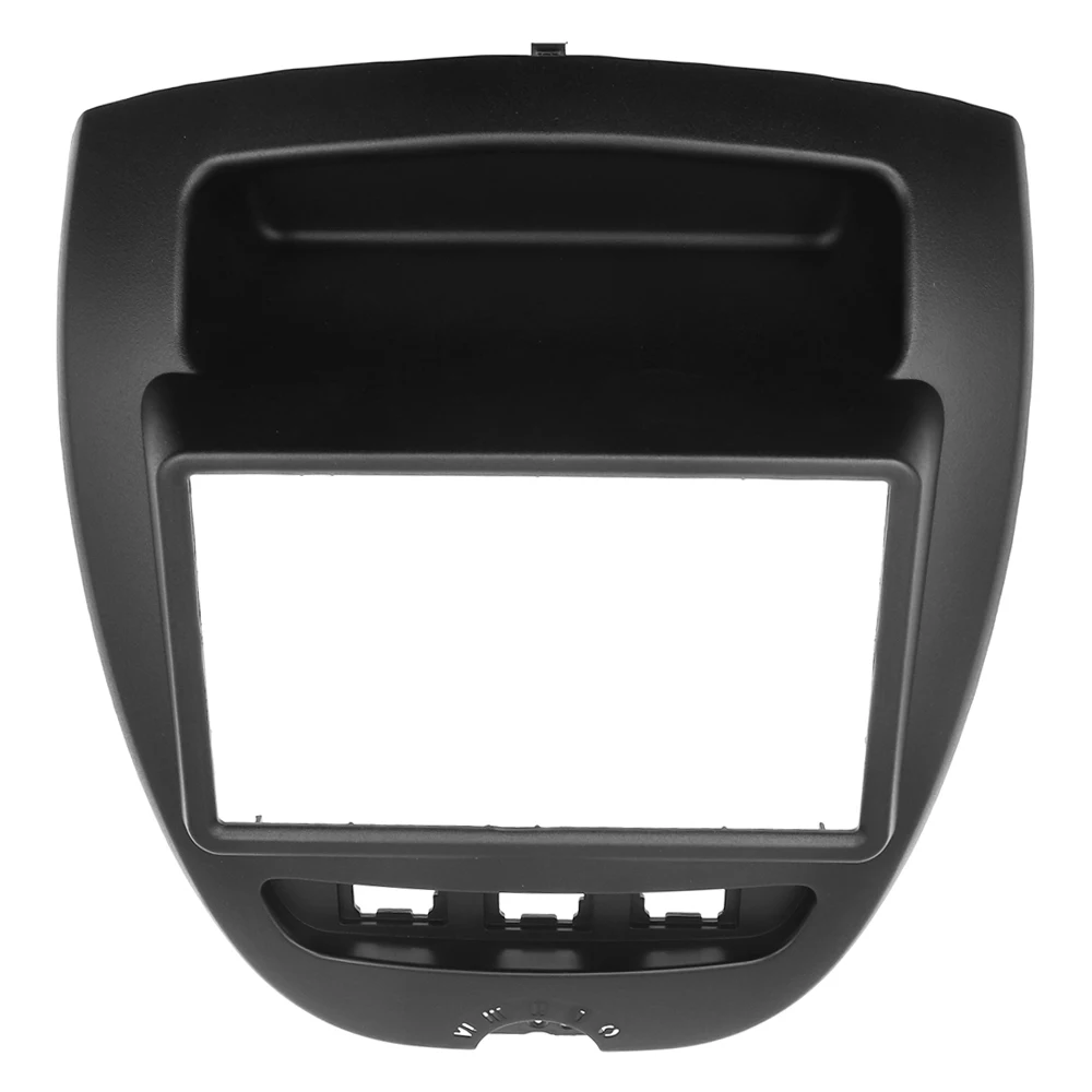 

Двойная Рамка для автомагнитолы 2 Din для Toyota Aygo Citroen C1 Peugeot 107 2005-2014, комплект для приборной панели, DVD, радио, детской панели