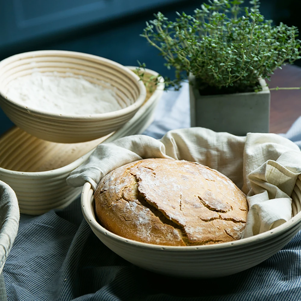 Корзина для выпечки хлеба Подарочная миска теста пекаров проверяющая корзины