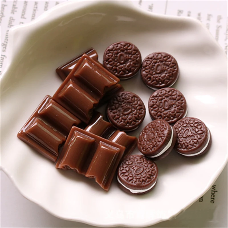 3 шт. подвески слаймы для печенья OREO клейкие аксессуары бусин принадлежности