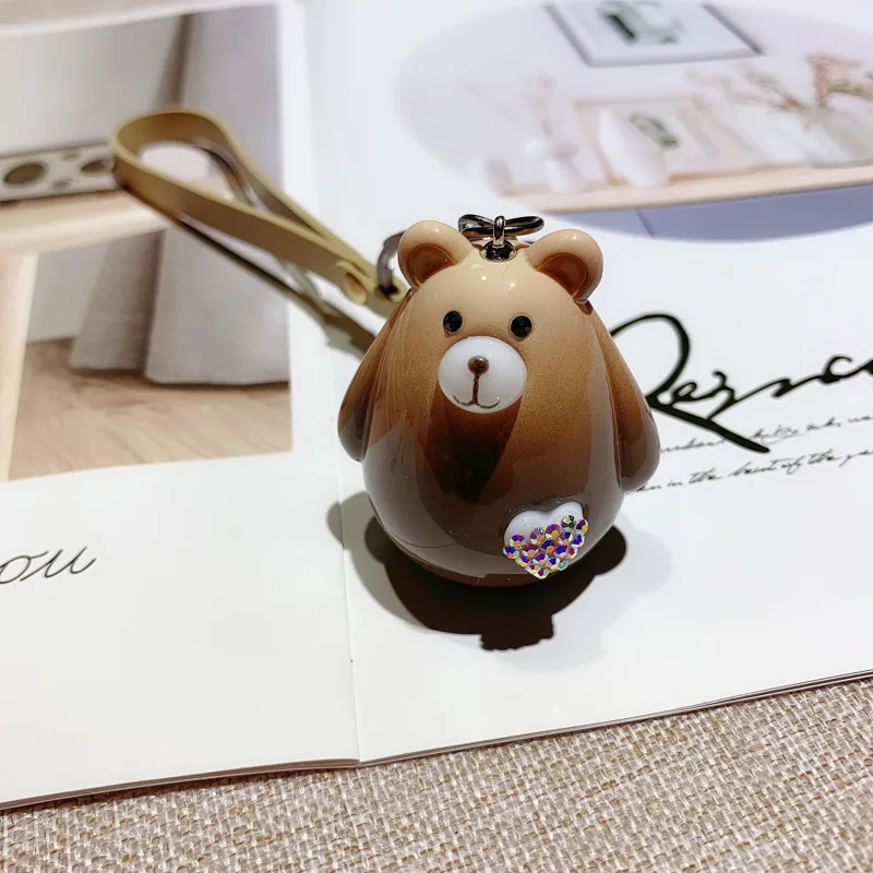 Брелок для ключей Fat bear мальчиков и девочек креативный милый автомобильный кулон