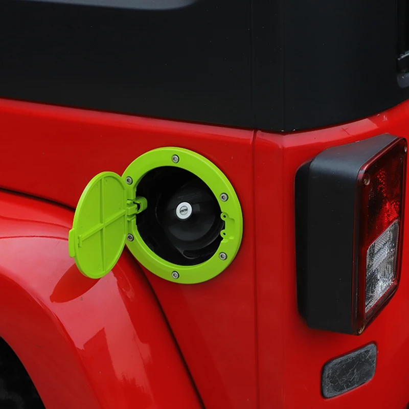 Газовая крышка топливная дверь газовая Крышка для Jeep Wrangler JK & Unlimited Sport Rubicon Sahara