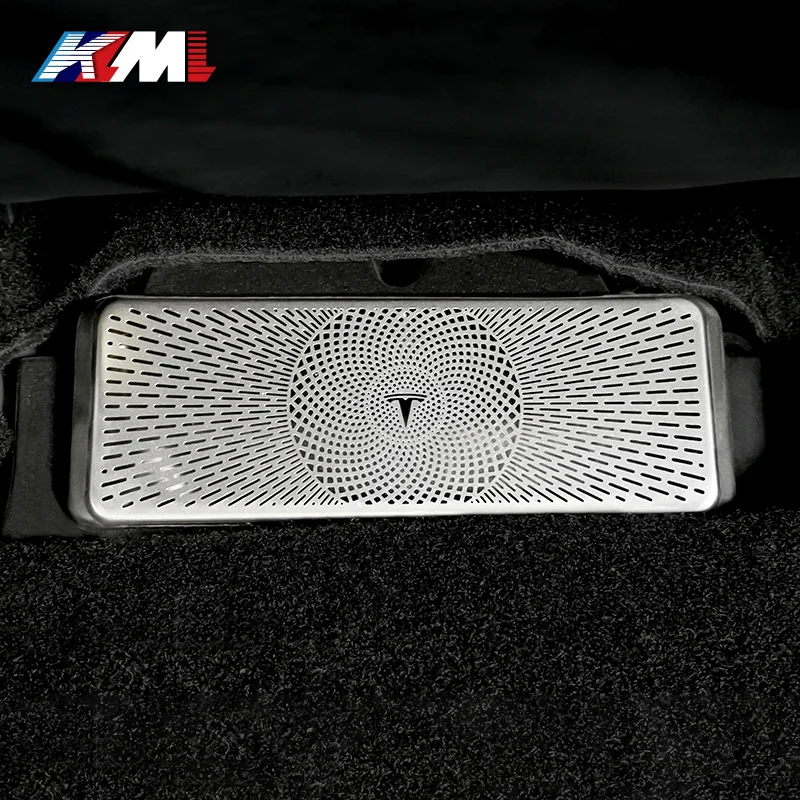 2 шт. декоративная крышка под сиденье автомобиля Tesla Model 3 2021|Наклейки для салона