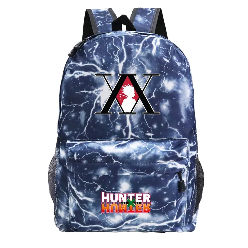 

HUNTER X HUNTER Printed Backpacks School Bags for Boys Girls Back Pack for Children Graphic Galaxy Backpacks Can Customize Bag