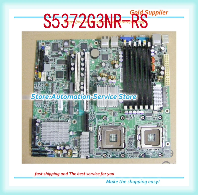 

S5372G3NR-RS LGA771 Two-way Server Motherboard 5000V S5372