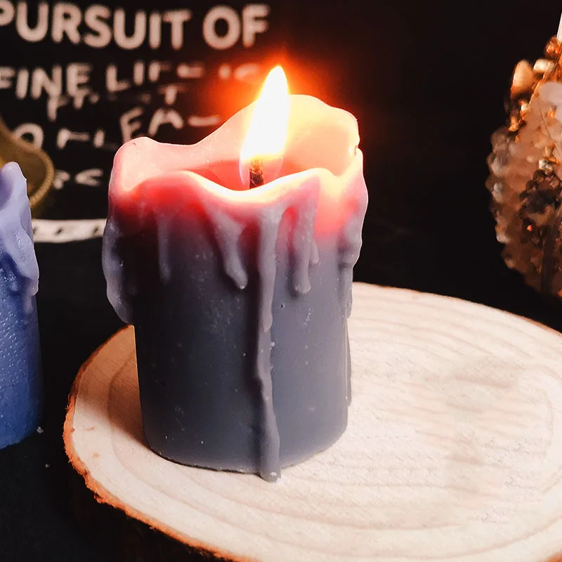 Цилиндрические силиконовые формы для свечей | Дом и сад