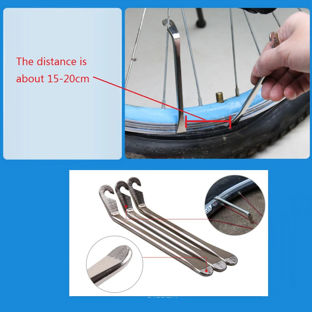 

Bike Tire Repair Kit Bicycle Tire Rubber Patch Tools Bicycle Puncture Repair Patches Kit