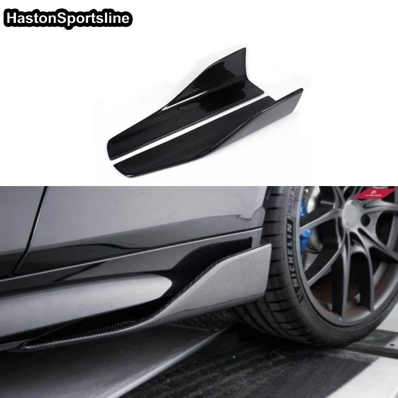 

For BMW 3Series G20 F30 F34 E36 E46 E90 E92 E93 M3 Carbon Fiber Side Skirts Side Scuff Plate Spoiler Wing Car Accessories