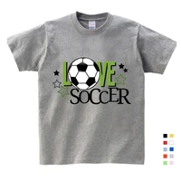 kids tops 2020 european cup cotton football t shirts womens football t shirt man football t shirts print casual family clothing