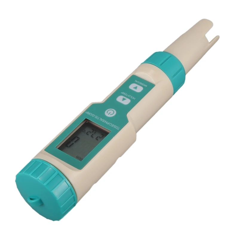 Цифровой тестер солености 7 в 1 ORP/солености/PH/TDS/EC/SG/TEMP Метр ОВП Монитор датчик