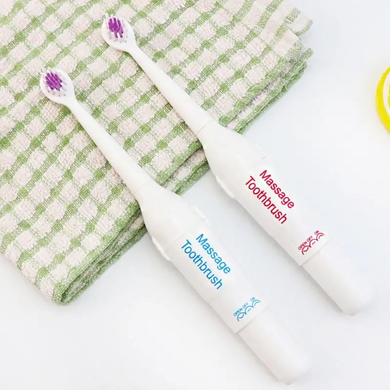 Электрическая массажная зубная щетка для взрослых 3 головки сменная с